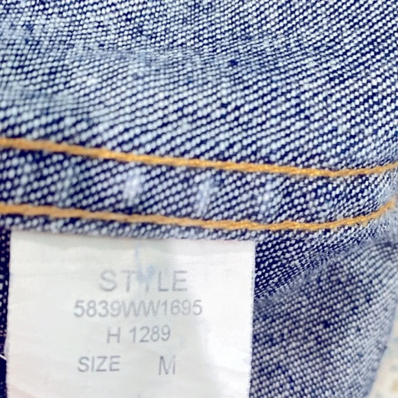Polo Jeans Co Ralph Lauren denim jacket size medium - Picture 5 of 6